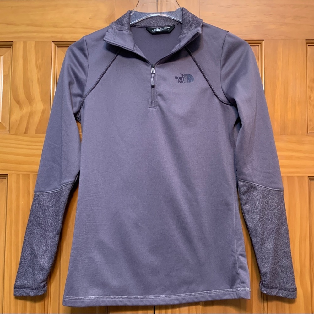 The North Face 1/4 Zip Purple Popover XS